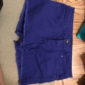 Jean shorts